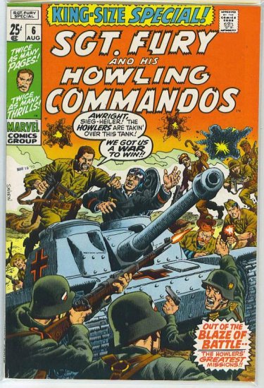 Sgt. Fury Special # 6, 7.0 FN/VF