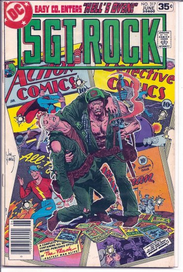 SGT. ROCK # 317, 4.5 VG +