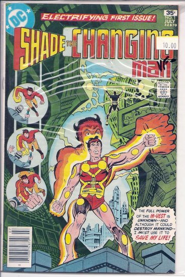 Shade, The Changing Man # 1, 7.5 VF -