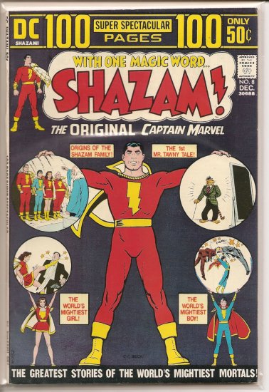Shazam! # 8, 7.5 VF -