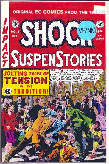 Shock Suspenstories # 2, 9.0 VF/NM