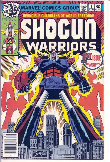SHOGUN WARRIORS # 1, 4.5 VG +