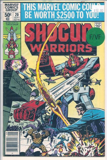 Shogun Warriors # 20, 7.0 FN/VF