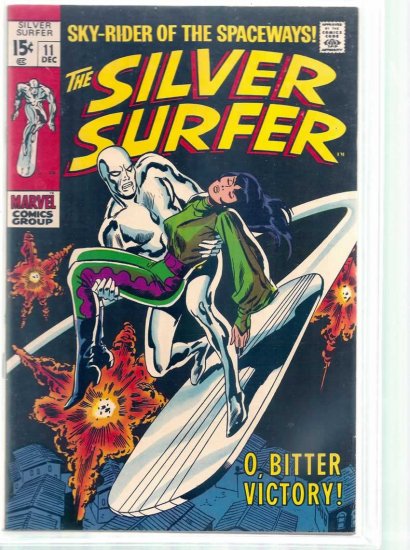 SILVER SURFER # 11, 7.5 VF -