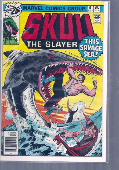 SKULL THE SLAYER # 6, 4.5 VG +