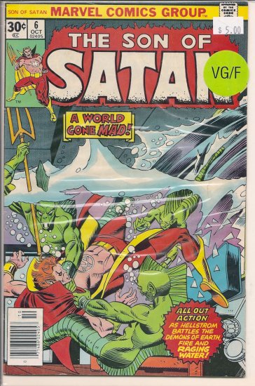 Son of Satan # 6, 5.0 VG/FN