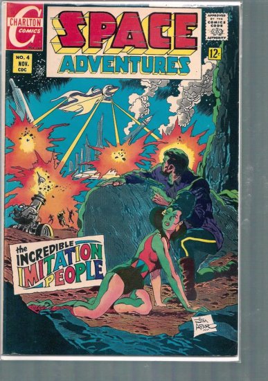 SPACE ADVENTURES # 5, 4.5 VG +
