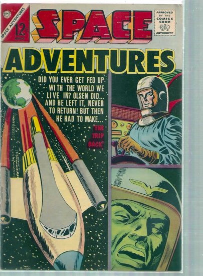SPACE ADVENTURES # 50, 4.5 VG +