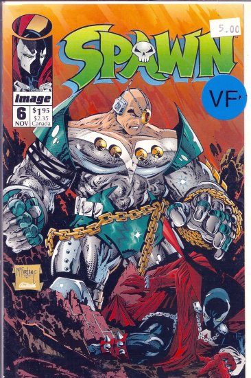 Spawn # 6, 8.5 VF +