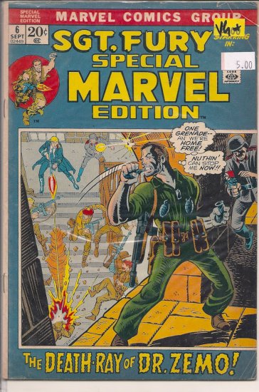 Special Marvel Edition # 6, 4.5 VG +