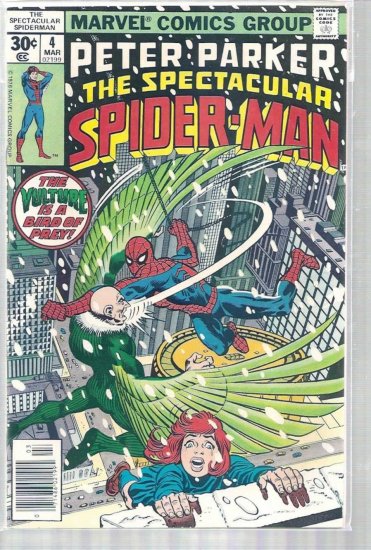 SPECTACULAR SPIDER-MAN # 4, 6.5 FN +