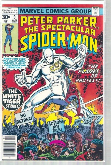 SPECTACULAR SPIDER-MAN # 9, 5.5 FN -