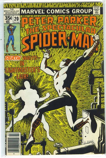 Spectacular Spider-Man # 20, 4.5 VG +