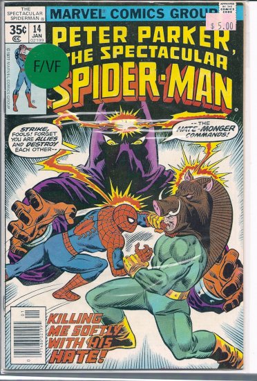 Spectacular Spider-Man, Peter Parker # 14, 7.0 FN/VF