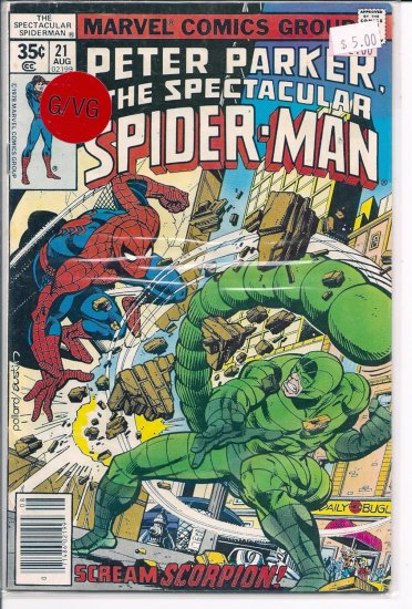 Spectacular Spider-Man, Peter Parker # 21, 3.0 GD/VG