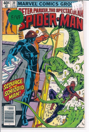 Spectacular Spider-Man, Peter Parker # 39, 7.0 FN/VF