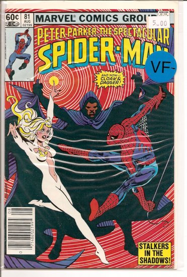 Spectacular Spider-Man, Peter Parker # 81, 7.5 VF -