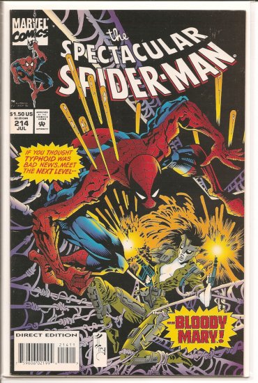 Spectacular Spider-Man, Peter Parker # 214, 9.0 VF/NM