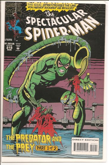 Spectacular Spider-Man, Peter Parker # 215, 7.5 VF -