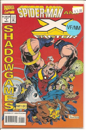 Spider-Man and X-Factor # 1, 9.0 VF/NM