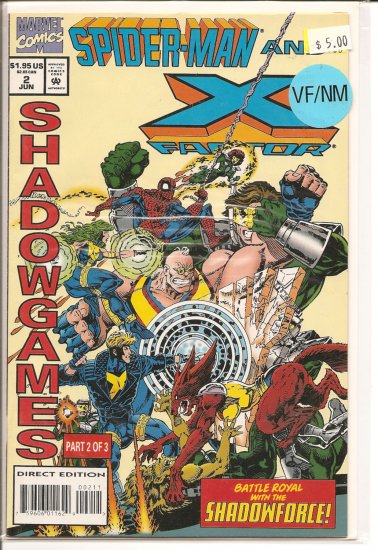 Spider-Man and X-Factor # 2, 9.4 NM