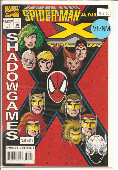 Spider-Man and X-Factor # 3, 9.0 VF/NM