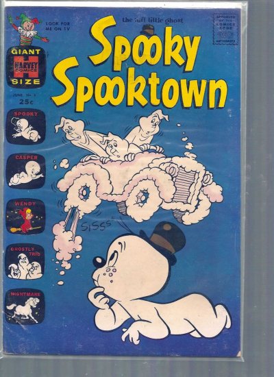 SPOOKY SPOOKTOWN # 5, 4.5 VG +