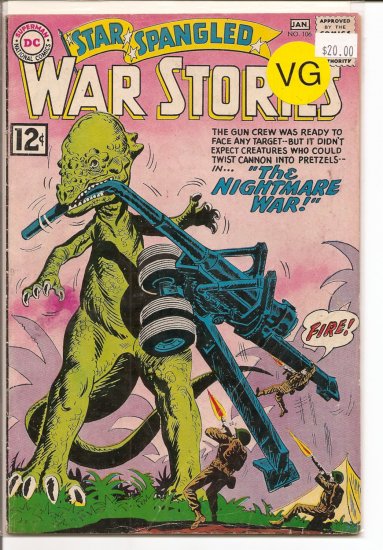 Star Spangled War Stories # 106, 4.0 VG