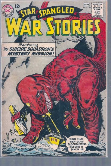 Star Spangled War Stories # 110, 1.8 GD -