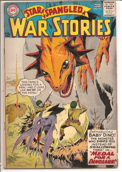 Star Spangled War Stories # 117, 2.5 GD +