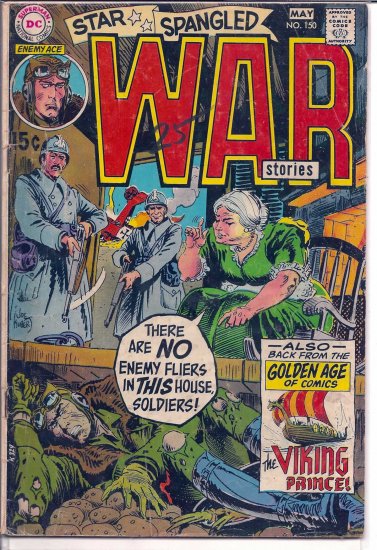 STAR SPANGLED WAR STORIES # 150, 3.0 GD/VG