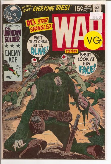 Star Spangled War Stories # 153, 4.5 VG +