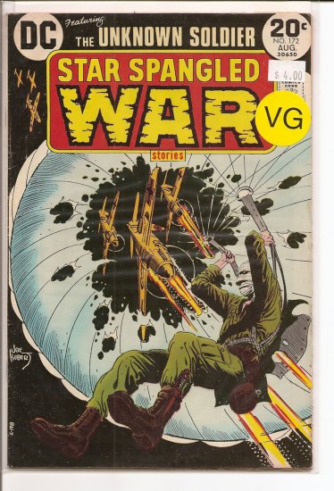 Star Spangled War Stories # 172, 4.0 VG