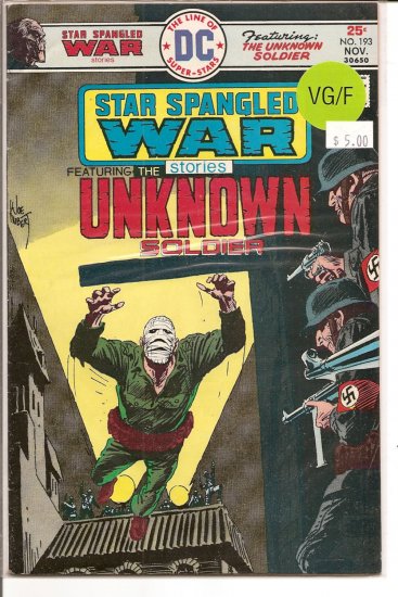 Star Spangled War Stories # 193, 5.0 VG/FN