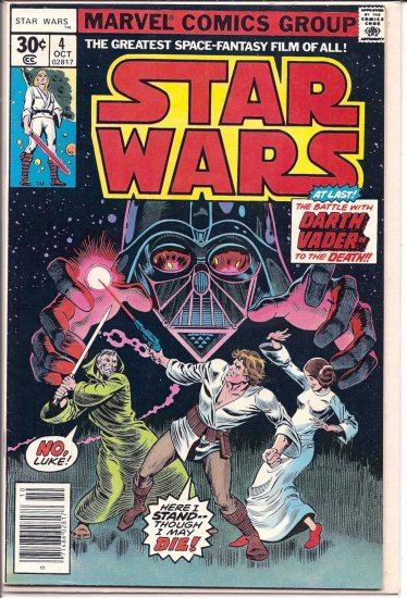 STAR WARS # 4, 4.5 VG +