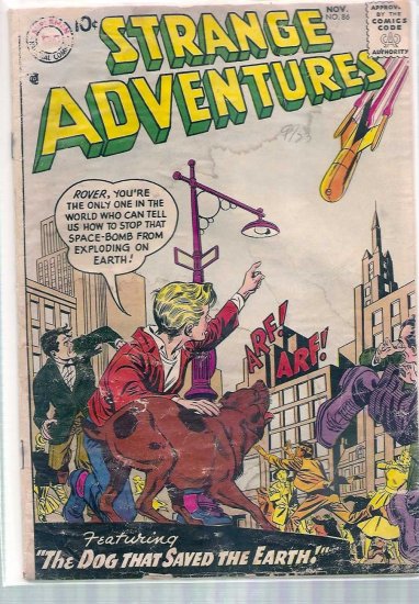STRANGE ADVENTURES # 86, 1.0 FR