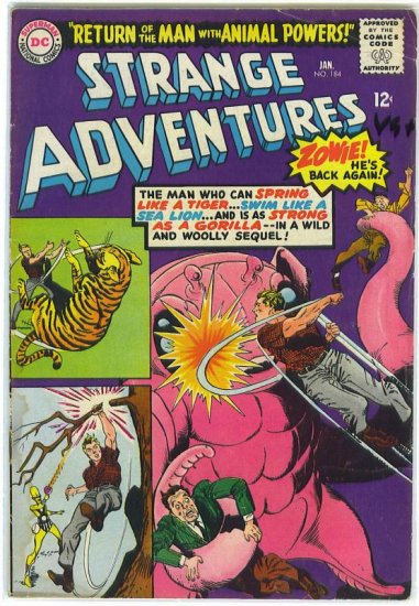 Strange Adventures # 184, 4.5 VG +
