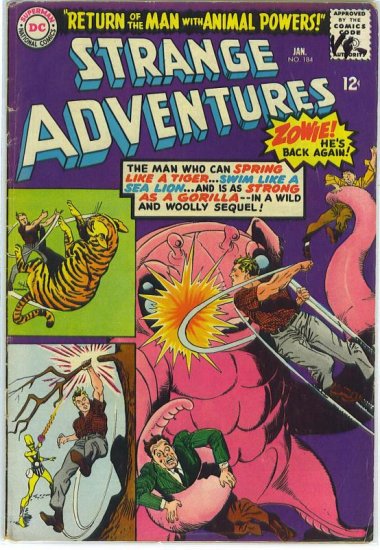Strange Adventures # 184, 3.5 VG -