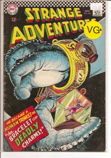 Strange Adventures # 194, 4.5 VG +