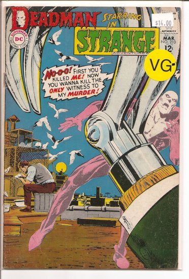 Strange Adventures # 210, 3.5 VG -