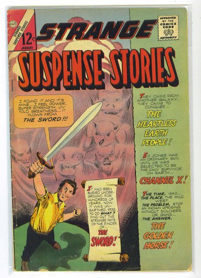 Strange Suspense Stories # 73, 3.5 VG -