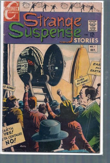 STRANGE SUSPENSE STORIES VOLUME 3 # 1, 4.0 VG