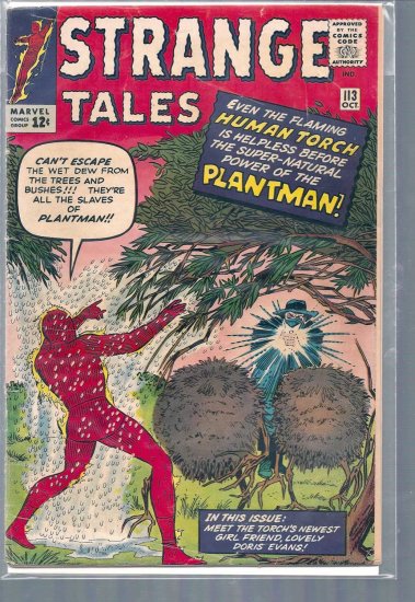 STRANGE TALES # 113, 0.5 PR