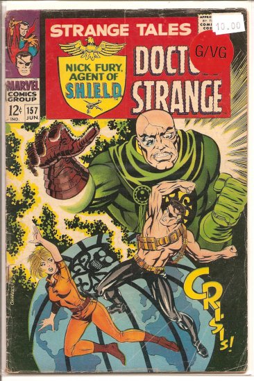 Strange Tales # 157, 3.0 GD/VG