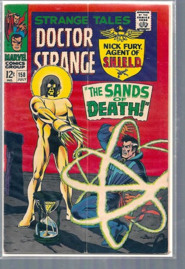 STRANGE TALES # 158, 3.0 GD/VG