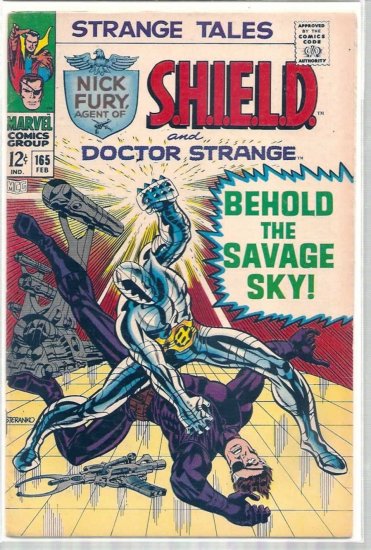 STRANGE TALES # 165, 5.5 FN -