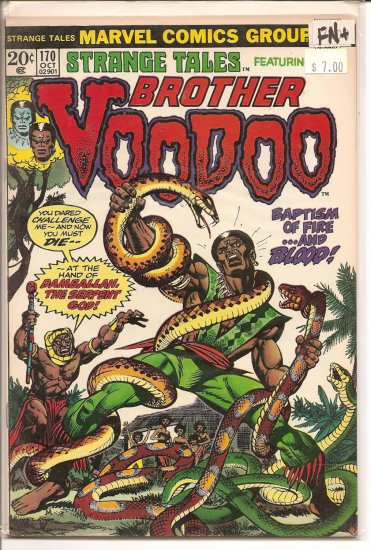 Strange Tales # 170, 6.5 FN +