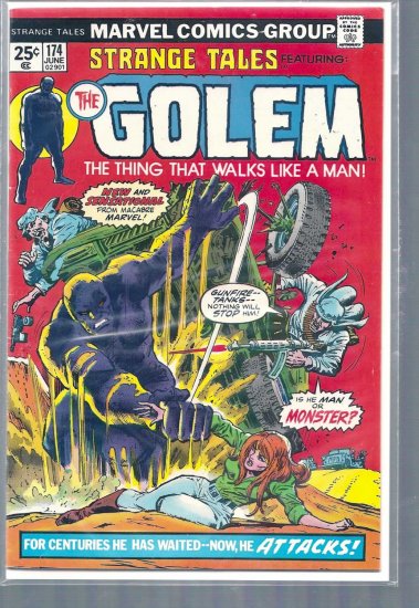 STRANGE TALES # 174, 4.5 VG +