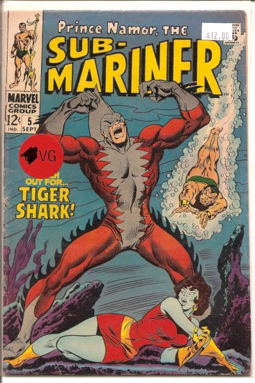 Sub-Mariner # 5, 4.0 VG