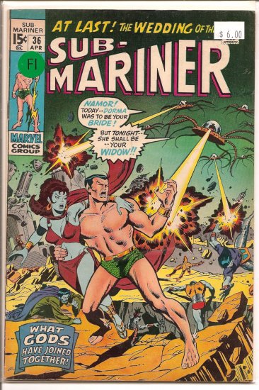 Sub-Mariner # 36, 6.0 FN